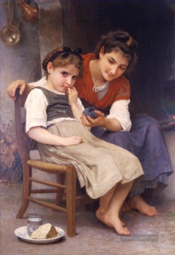 William Adolphe Bouguereau Werke - Petite Boudeuse Realismus William Adolphe Bouguereau